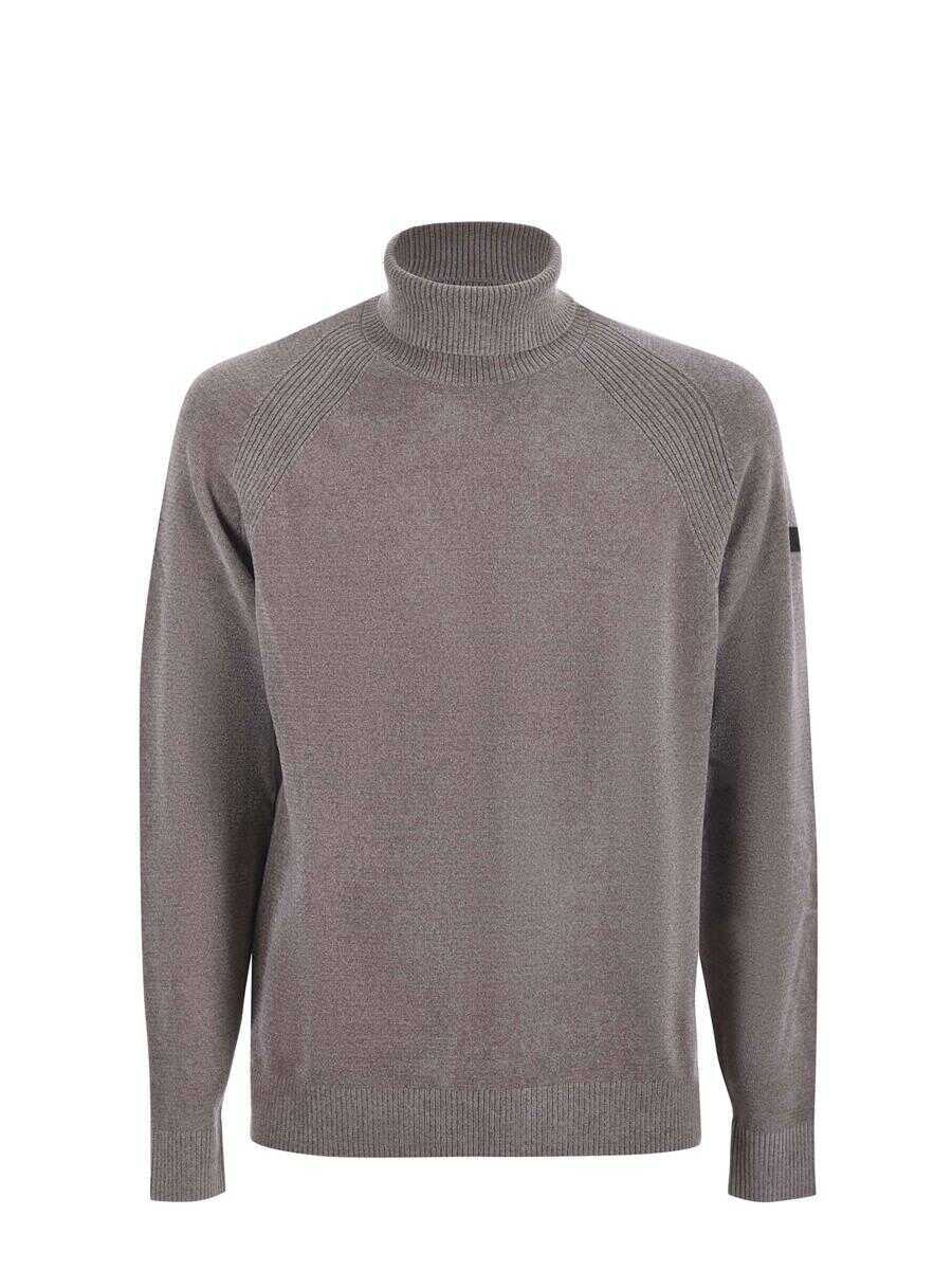 Pulovere Rrd RRD  Chenille Turtleneck Grey Barbati (BM 19445958) 1