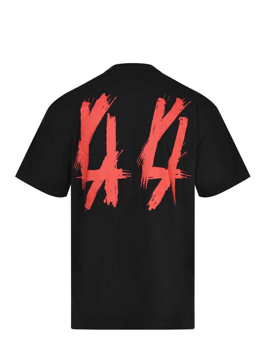 Topuri M44 LABEL GROUP M44 Label Group  T-Shirts And Polos Black Barbati (BM 19446132) 3