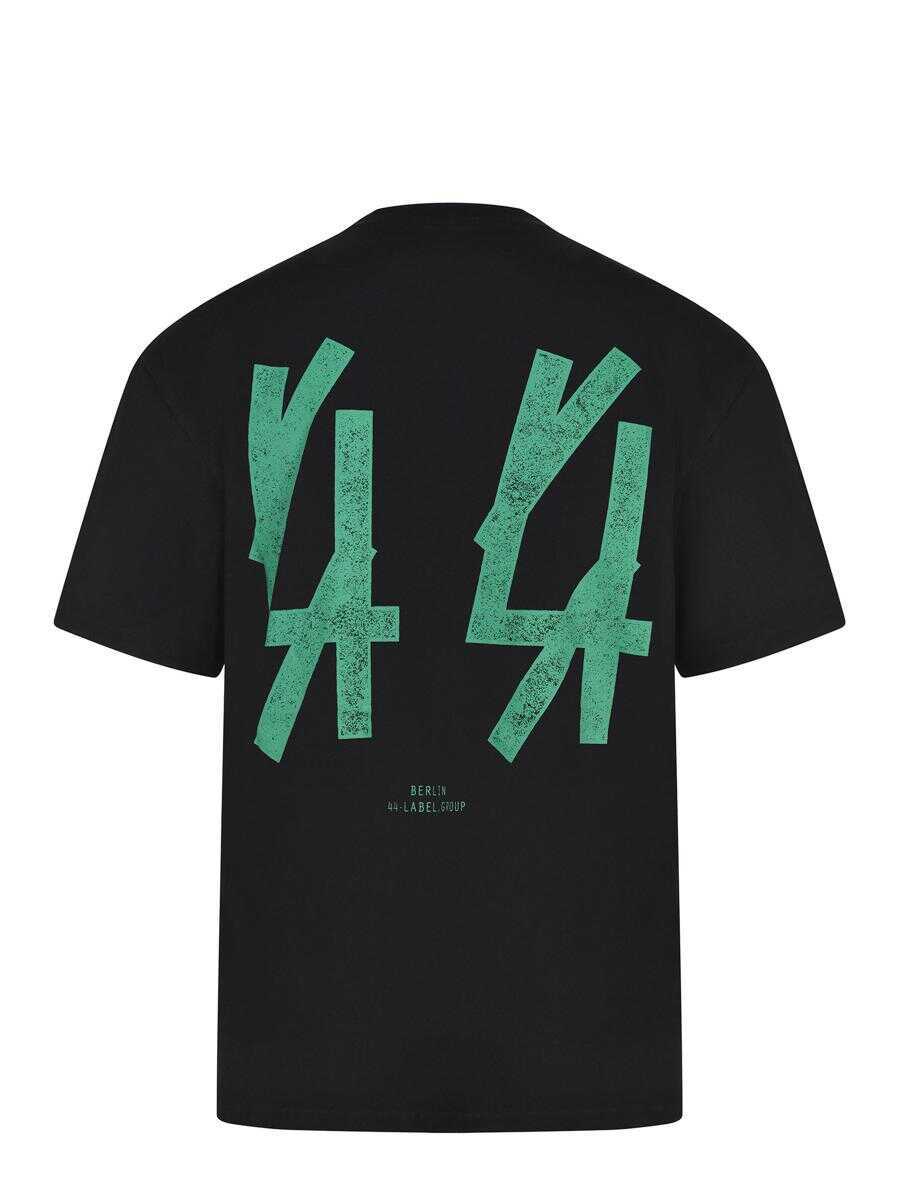 Topuri M44 LABEL GROUP M44 Label Group  T-Shirts And Polos Black Barbati (BM 19446366) 3