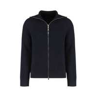 Imbracaminte Slowear pentru Barbati - Pulovere Slowear Slowear Sweater With Zip And High Collar BLUE Barbati (BM 19447497) - B-mall.ro