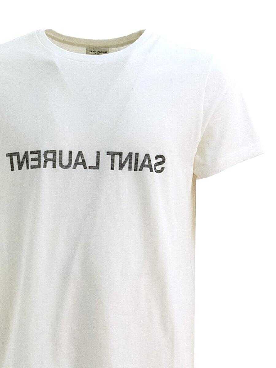 Topuri Saint Laurent SAINT LAURENT Topwear White Barbati (BM 19448475) 3