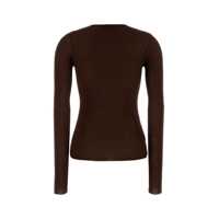 Tricouri Miu Miu Dama - Tricouri Miu Miu Miu Miu T-Shirt BROWN Femei (BM 19448478) - B-mall.ro