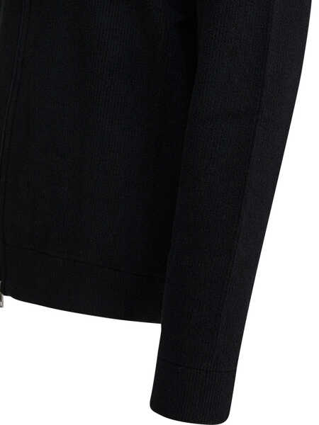 Pulovere NN.07 Danny zipper sweater Black Barbati (BM 19448901) 4