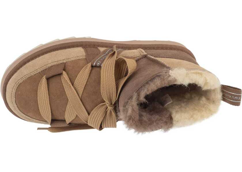 Bocanci de iarna EMU Australia Blurred Micro Patchwork Brown Femei (BM 19449317) 3