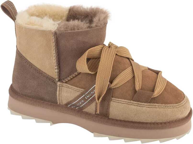 Bocanci de iarna EMU Australia Blurred Micro Patchwork Brown Femei (BM 19449317) 1