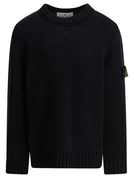 Pulovere casual Stone Island Junior Knitwear Black Baieti (BM 19449963) 1