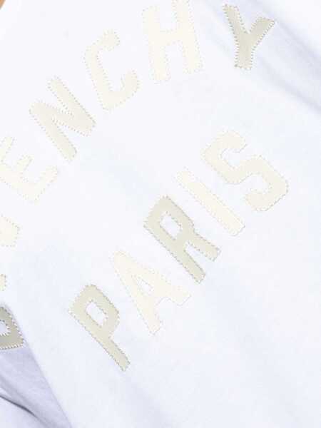 Tricouri Givenchy Givenchy Paris T-shirt White Barbati (BM 19449975) 5