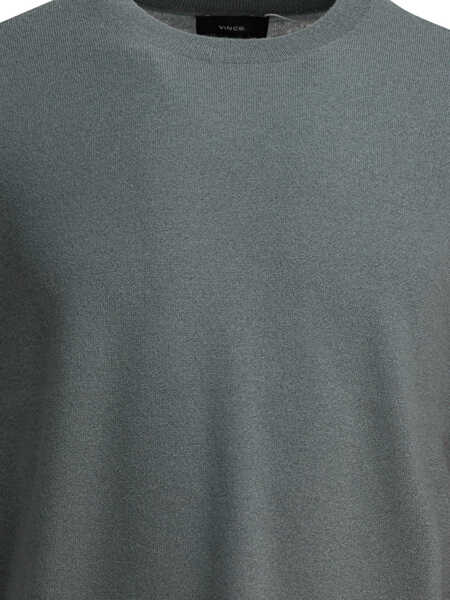 Pulovere Vince Cashmere and silk crewneck sweater Grey Barbati (BM 19450023) 3