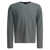 Vince Cashmere and silk crewneck sweater Grey