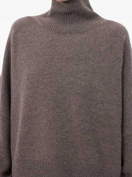 Pulovere casual LOULOU DE SAISON Knitwear Brown Femei (BM 19450029) 5