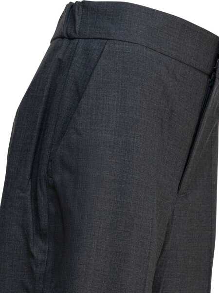 Pantaloni casual SA SU PHI Trousers Grey Femei (BM 19450047) 3