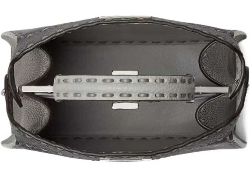 Genti de mana Fendi Peekaboo ISeeU small Handbag ASFALMOONGHIACP Femei (BM 19452428) 4