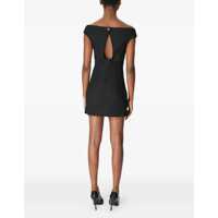 Imbracaminte MARINE SERRE Dama - Rochii MARINE SERRE Wool Boucl Sleeveless Mini Dress BLACK Femei (BM 19452443) - B-mall.ro
