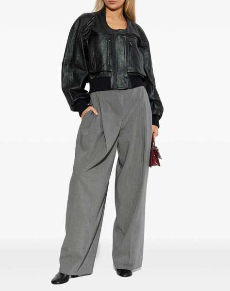 Jachete JACQUEMUS Tore Bomber BLACK Femei (BM 19452455) 2