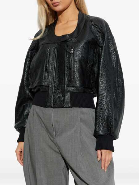 Jachete JACQUEMUS Tore Bomber BLACK Femei (BM 19452455) 3