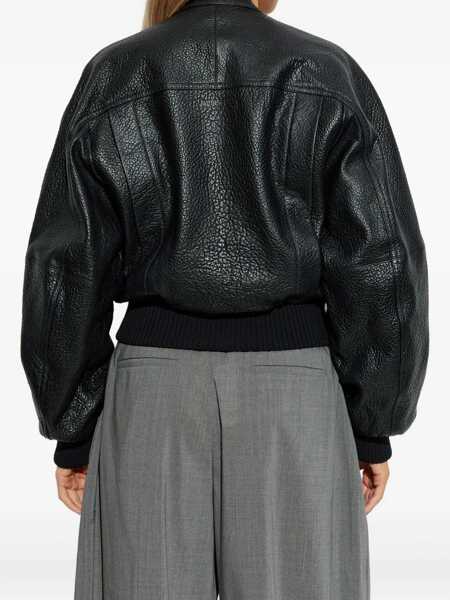 Jachete JACQUEMUS Tore Bomber BLACK Femei (BM 19452455) 4