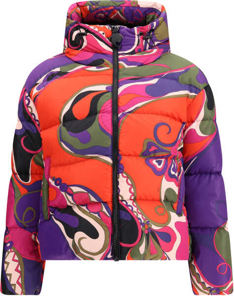 Geci de iarna PUCCI Orchidee Print Down Jacket MULTICOLOR Femei (BM 19452461) 1