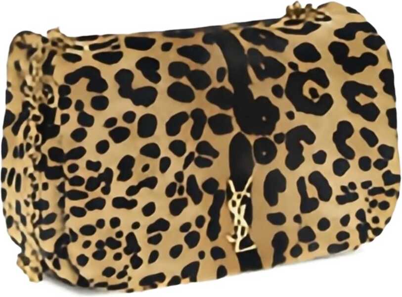 Genti de umar Saint Laurent Jamie mini leopard print Shoulder Bag MUSTARD Femei (BM 19452476) 3