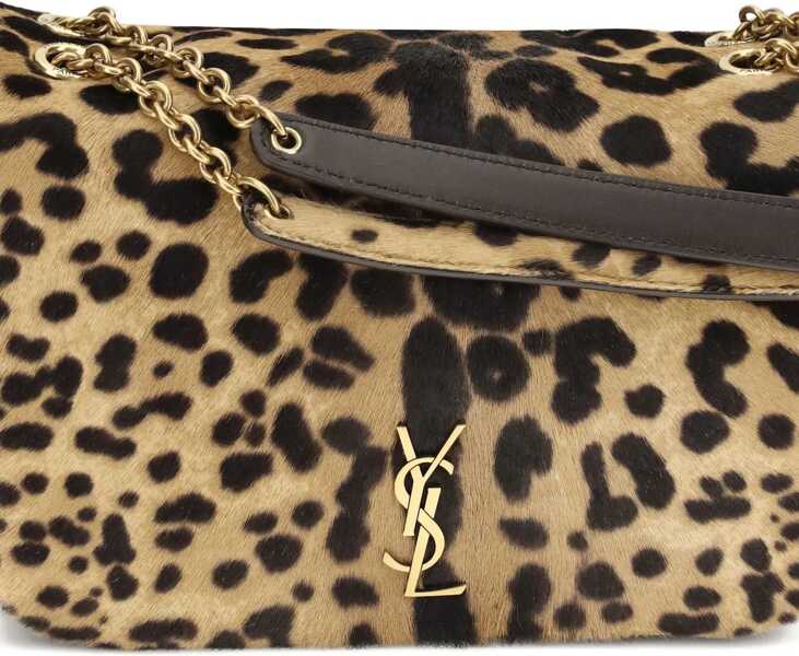 Genti de umar Saint Laurent Jamie mini leopard print Shoulder Bag MUSTARD Femei (BM 19452476) 5
