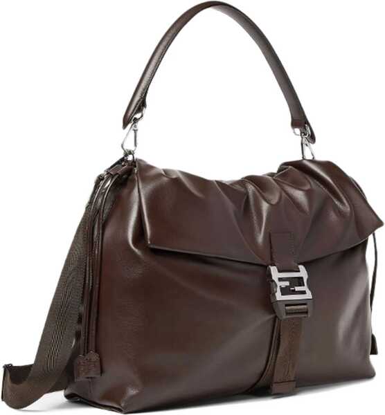 Genti de mana Fendi Mamma Baguette Shoulder Bag CHOCOLATEPALLADIO Barbati (BM 19452488) 3