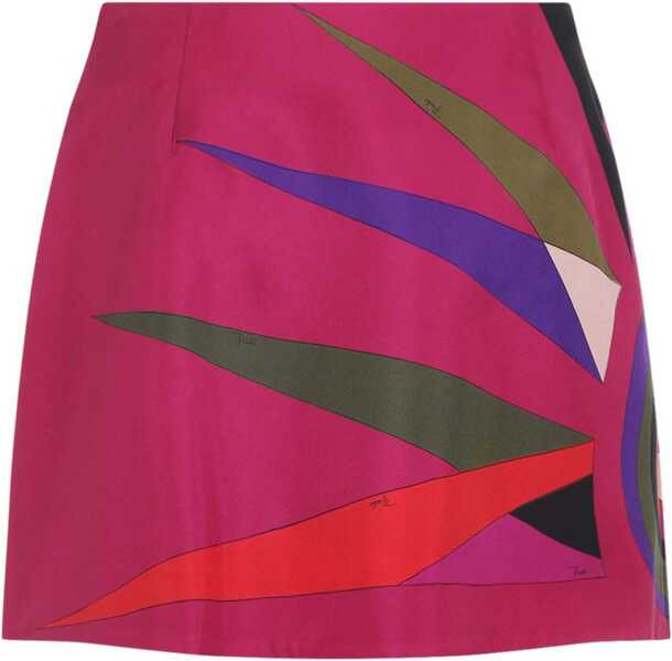Fuste PUCCI Silk Skirt MULTICOLOR Femei (BM 19452527) 2