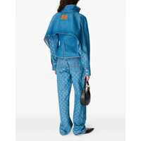 Camasi de blugi Dama - Camasi de blugi MARINE SERRE Moon Laser Blue Wash Denim Shirt LIGHT BLUE Femei (BM 19452539) - B-mall.ro