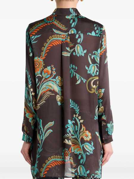 Camasi casual ETRO Women S Loose Fit Shirt X0813 Femei (BM 19452551) 4