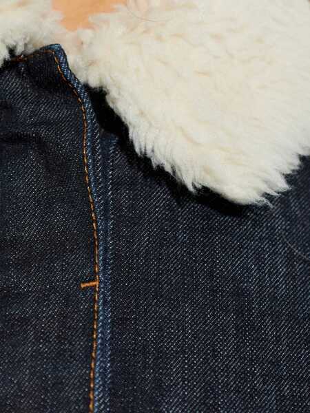 Bluze de trening JACQUEMUS De-Nmes Ovalo Denim Bomber DARK NAVY Femei (BM 19452575) 5