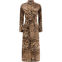 Rochii Patterned silk Dress Femei