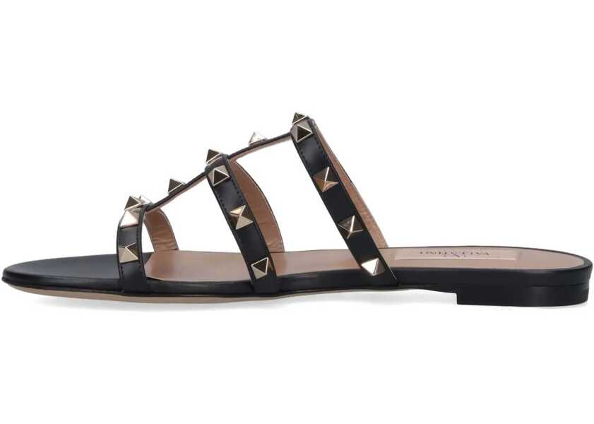 Sandale Valentino Garavani Rockstud Slider Sandal NERO Femei (BM 19452590) 3