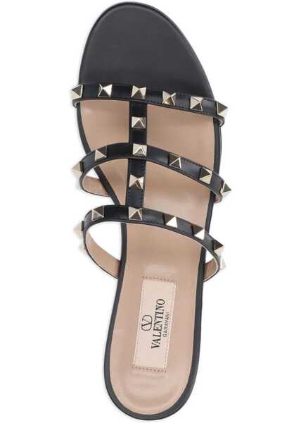 Sandale Valentino Garavani Rockstud Slider Sandal NERO Femei (BM 19452590) 4
