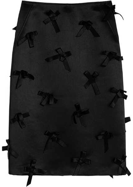 Fuste Jil Sander Satin Skirt with bows BLACK Femei (BM 19452605) 1