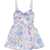ZIMMERMANN Rebellion Drape Mini Dress SKY-BLOOM