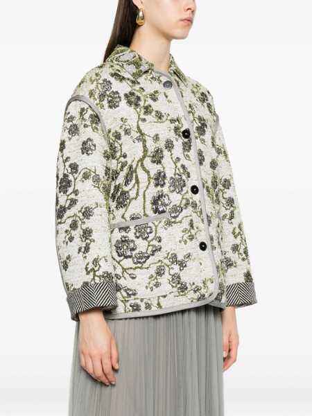 Jachete forteforte La Lune en Fleur jacquard Jacket SILVERMOON Femei (BM 19452614) 3