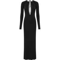 Rochii Draped Jersey Long Dress Femei