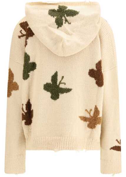 Pulovere BAZISZT Rainbow Sweater OFF WHITE Femei (BM 19452641) 2