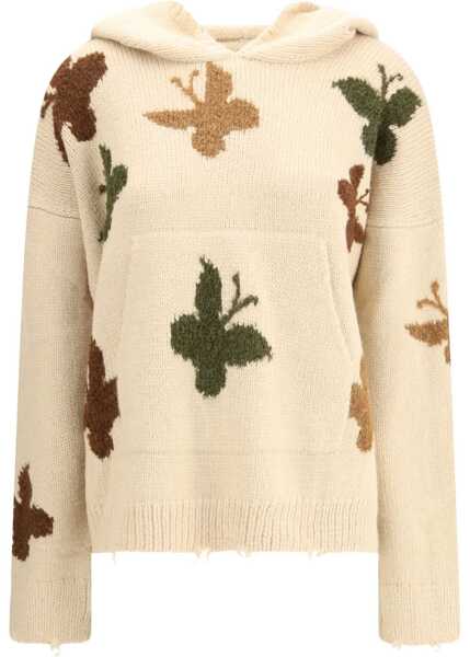 Pulovere BAZISZT Rainbow Sweater OFF WHITE Femei (BM 19452641) 1