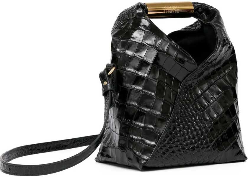 Genti de mana MM6 Maison Margiela Japanese small Handbag BLACK Femei (BM 19452656) 3