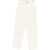 Golden Goose White denim pearl and crystal embroidered Pants OFFWHITE