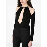 Body-uri Dama - Body-uri MARINE SERRE Stretch viscose Bodysuit BLACK Femei (BM 19452698) - B-mall.ro