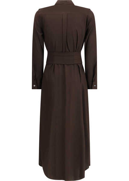 Rochii EllA Silk Dress MARRONE Femei (BM 19452701) 2