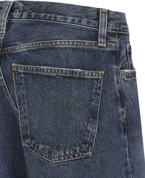 Blugi AGOLDE Straight Jeans SHORT WAVE Femei (BM 19452719) 3