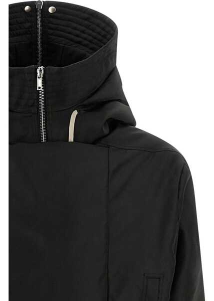 Geci Parka Rick Owens Alice Dropped Parka BLACK Barbati (BM 19452806) 4