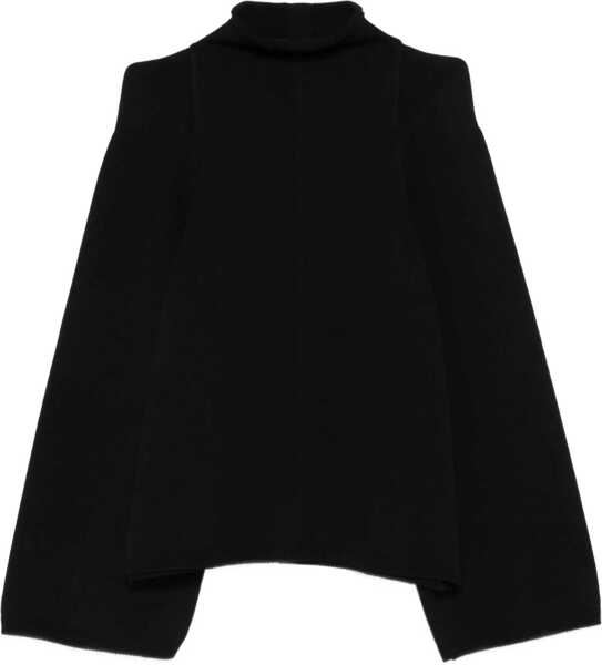 Pulovere Rick Owens Wool Top Sweater BLACK Femei (BM 19452827) 1