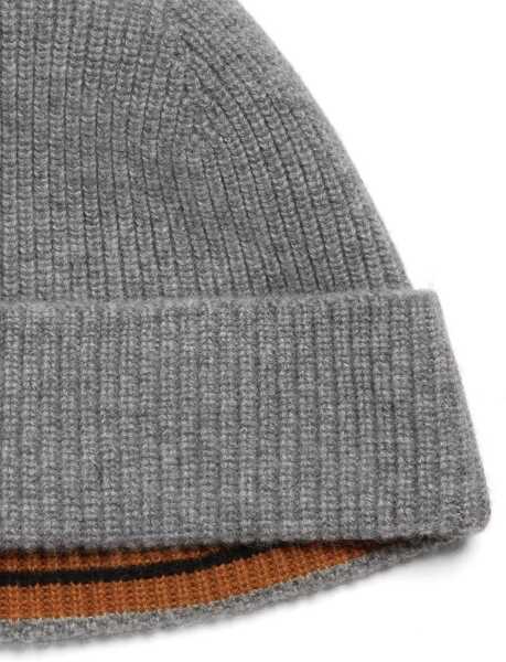 Caciuli ZEGNA Cashmere Beanie GREY Barbati (BM 19452830) 2