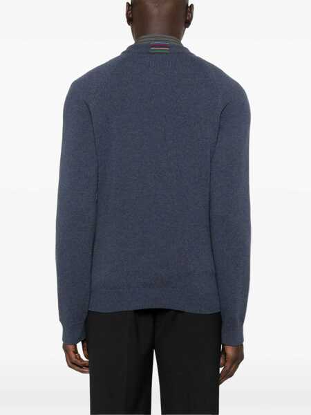 Pulovere casual Paul Smith Wool Jersey. PURPLE Barbati (BM 19452839) 4