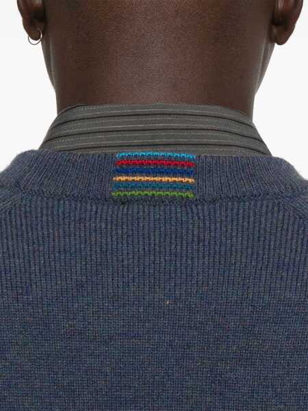 Pulovere casual Paul Smith Wool Jersey. PURPLE Barbati (BM 19452839) 5