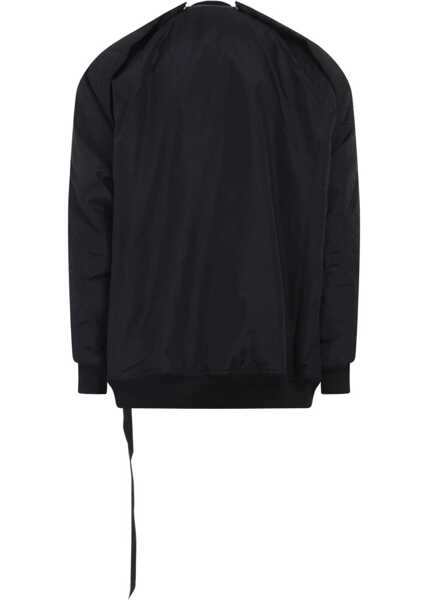 Bomber jacket Rick Owens Bomber Jacket Convertible Jumbo Peter Flight BLACK Barbati (BM 19452848) 2