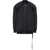 Rick Owens Bomber Jacket "Convertible Jumbo Peter Flight" BLACK