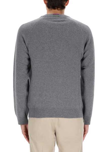 Pulovere casual Paul Smith Wool Jersey. GREY Barbati (BM 19452860) 3